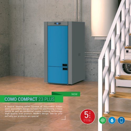 Centrala termica pe peleti  ALFA PLAM - COMO COMPACT 23 PLUS