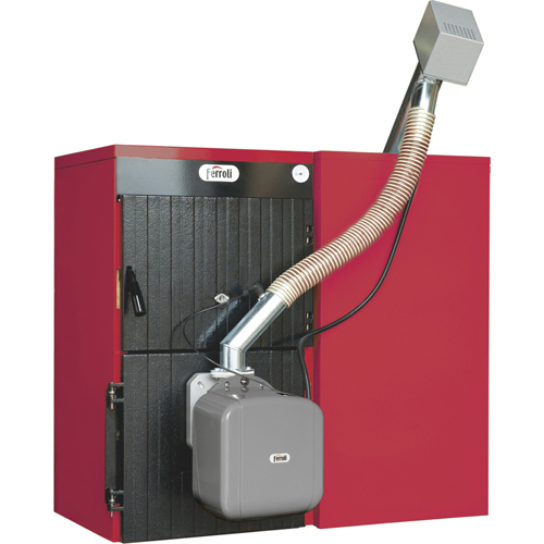 Centrala termica din fonta cu combustibil solid pe peleti Ferroli SunPellet 3 - 22 kW